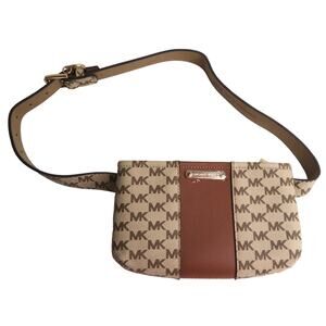 New MICHAEL KORS Logo Belt Bag Fanny Pak Sz S/M